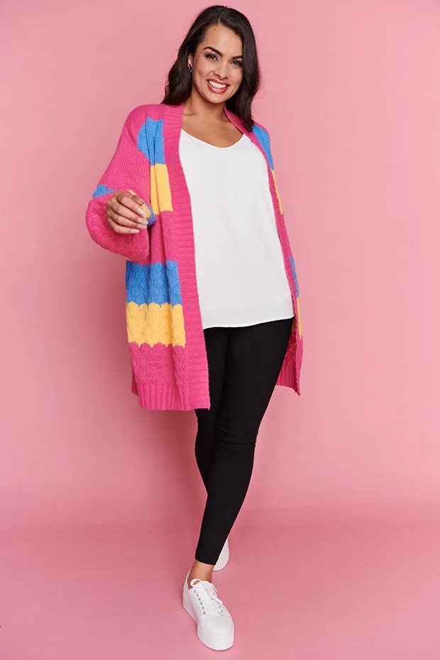 Hattie Colourblock Cardi