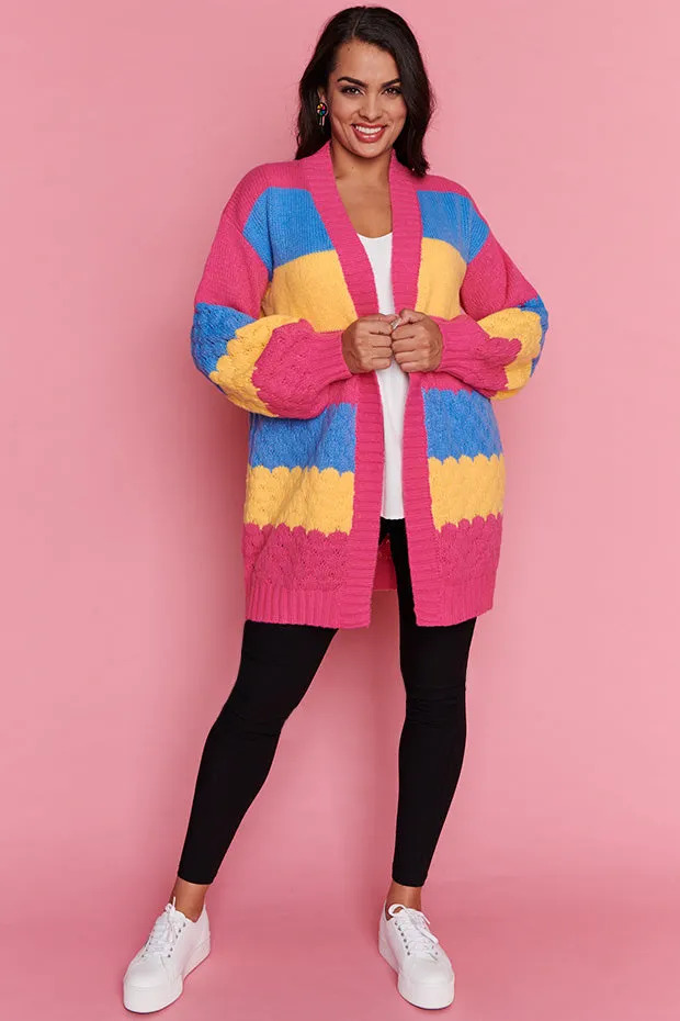 Hattie Colourblock Cardi