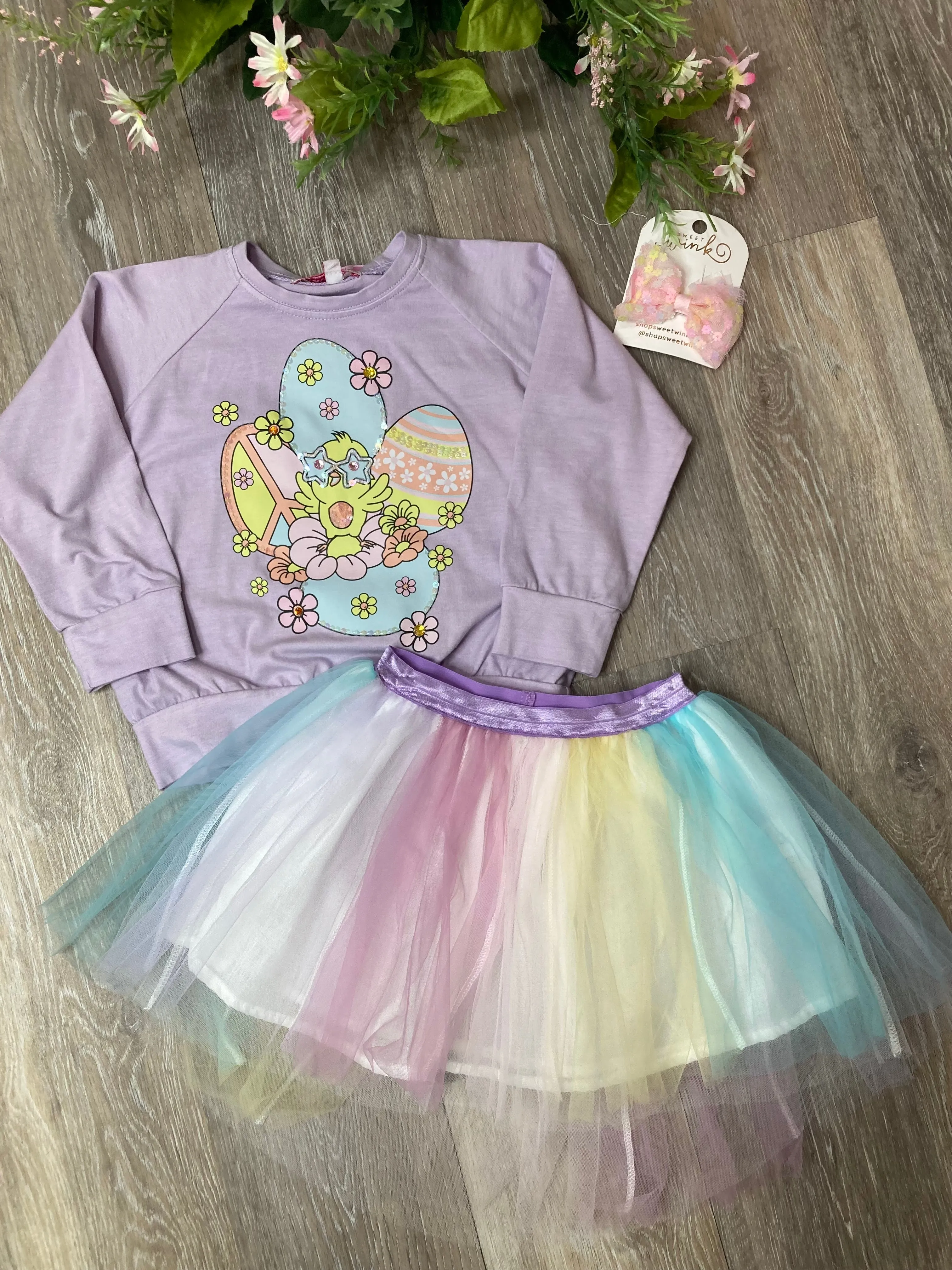 HAV High Lo Skirt Pastel Rainbow Tutu