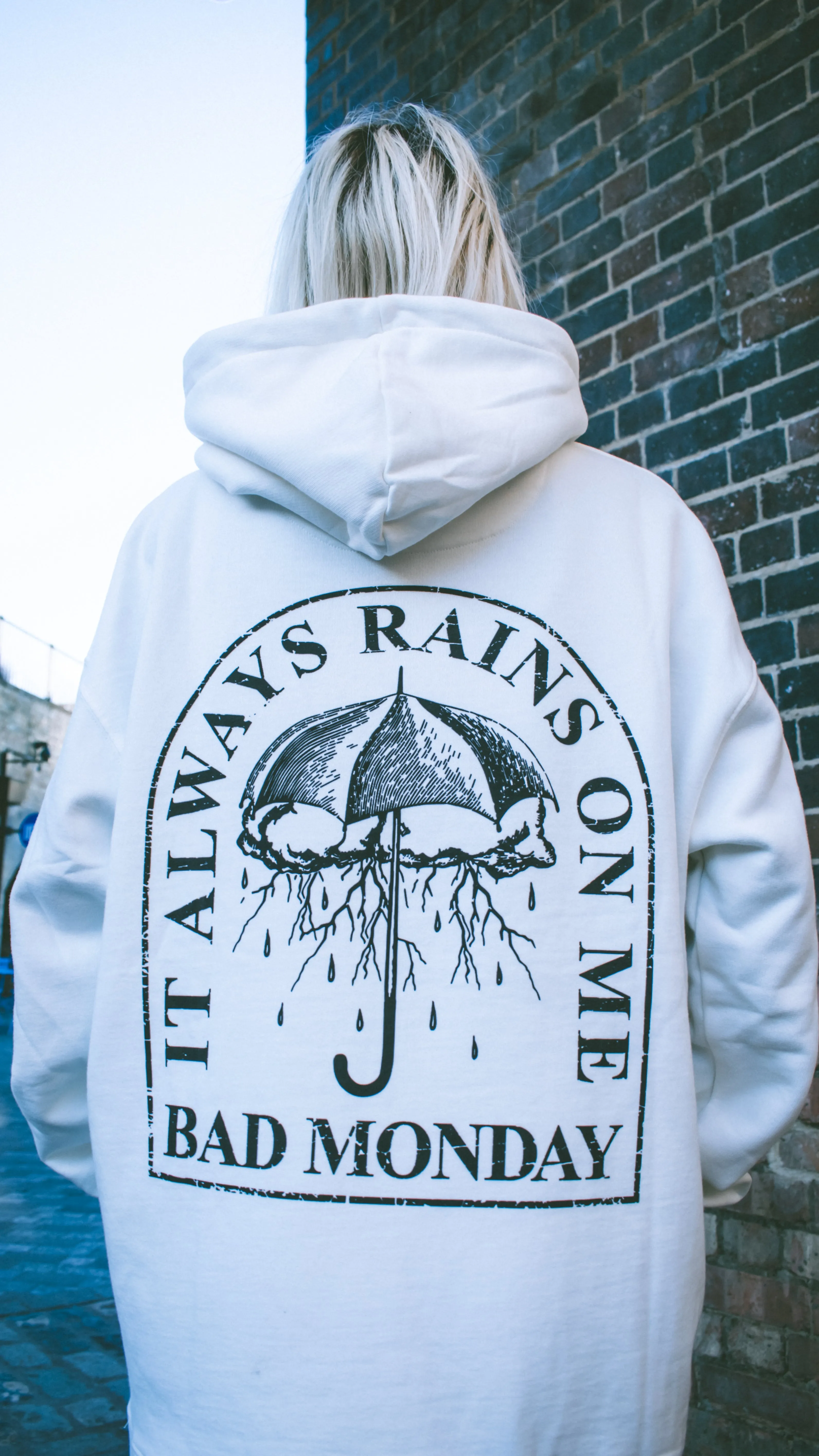 Heavy Weight Rains On Me Hoodie