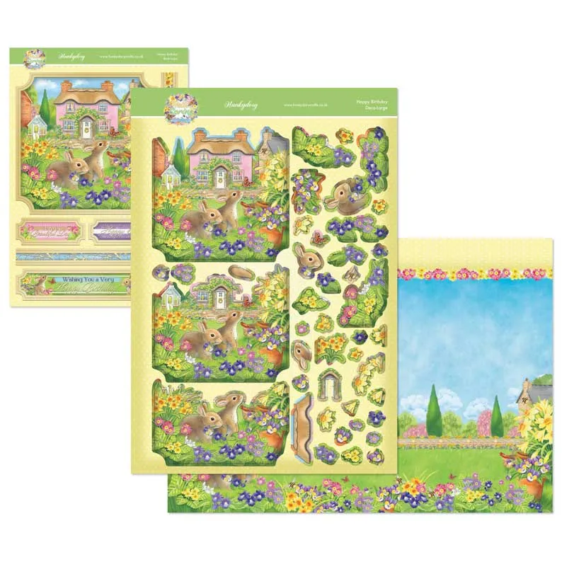 Hello Spring Deco-Large Set - Happy Birthday