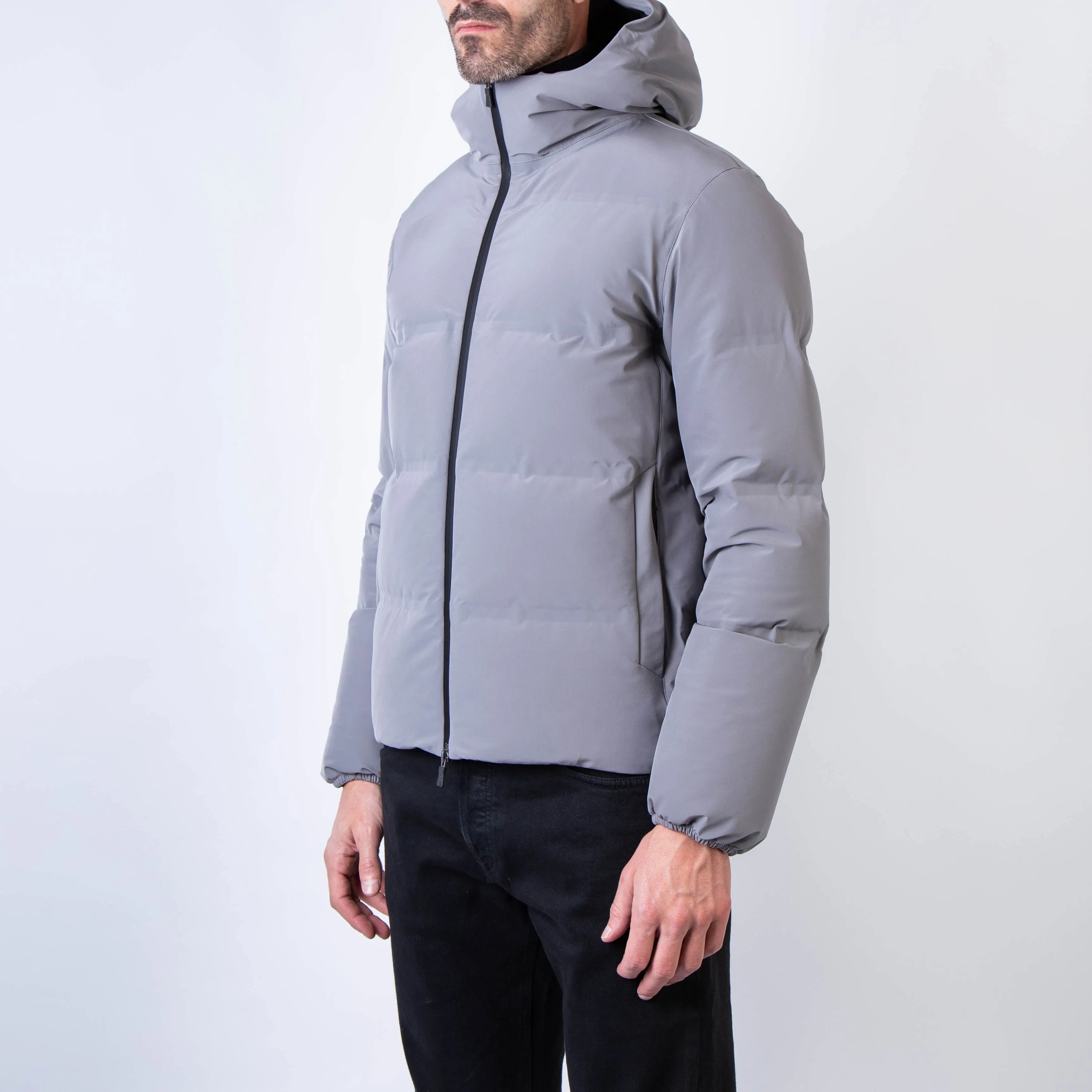 HERNO DOWN JACKET PI00257UL-12590SZ 9436 ASPHALT