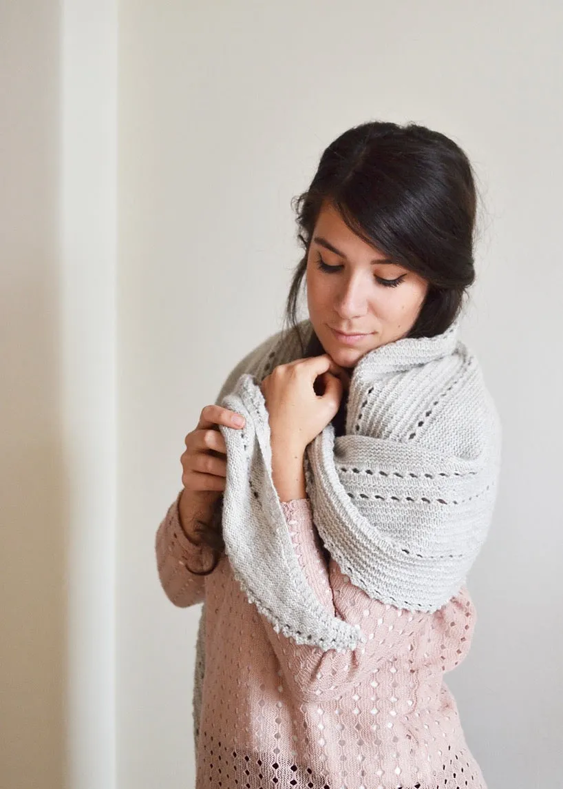 Hollows Shawl - Knit Kit