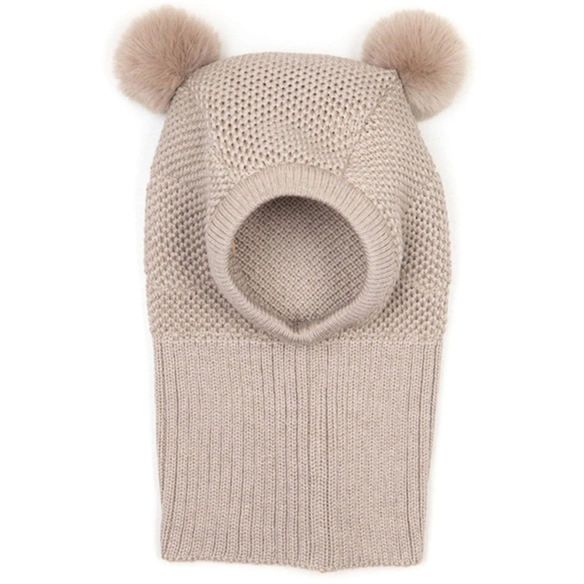 Huttelihut Wool Wooly Windstop Balaclava Camel