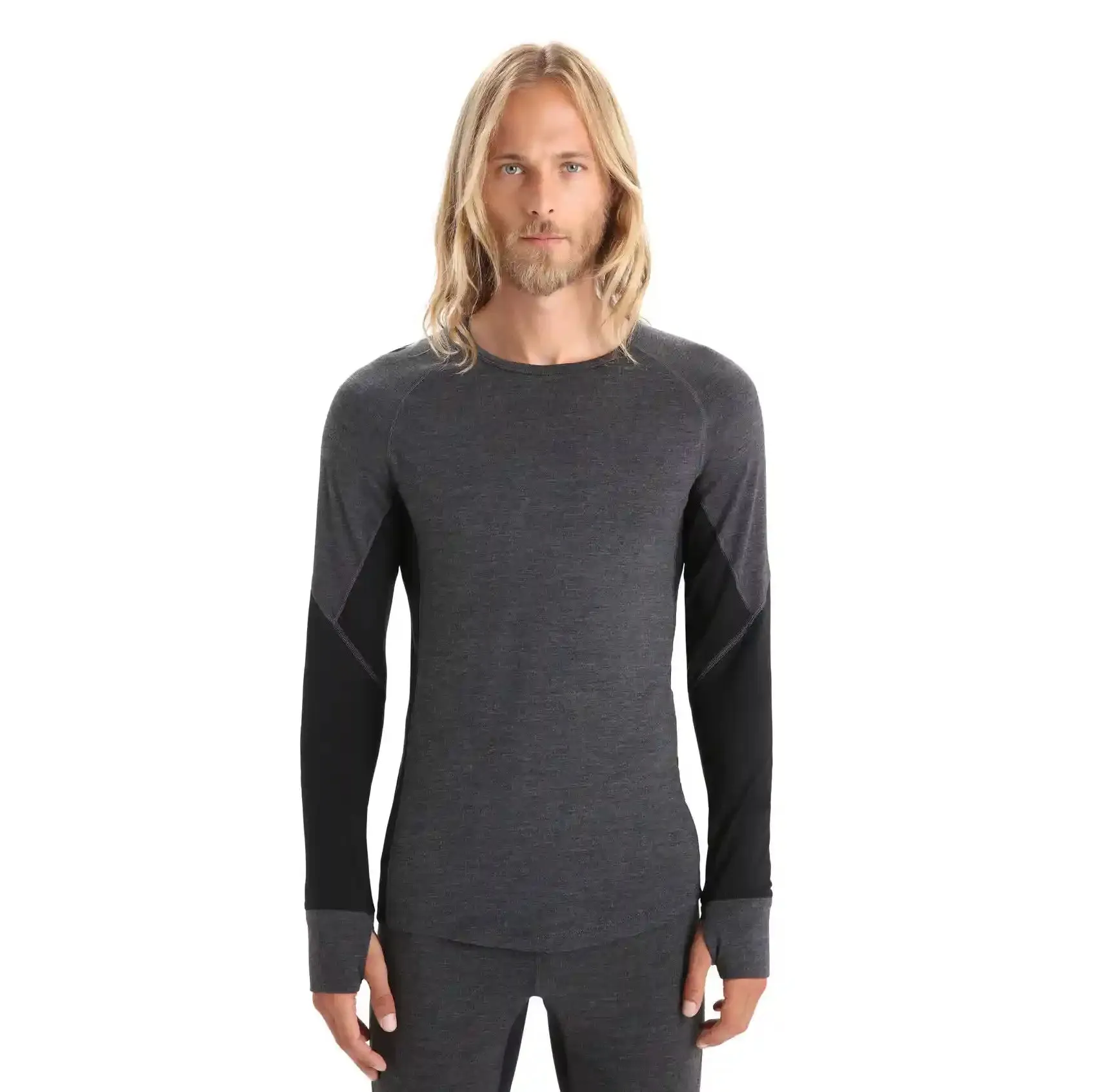 Icebreaker 260 Zone Long Sleeve Crewe Mens Thermal Top