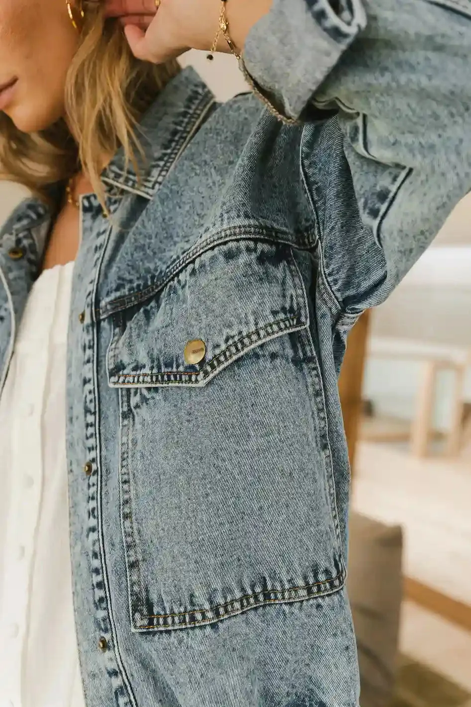 Isabelle Denim Jacket - FINAL SALE