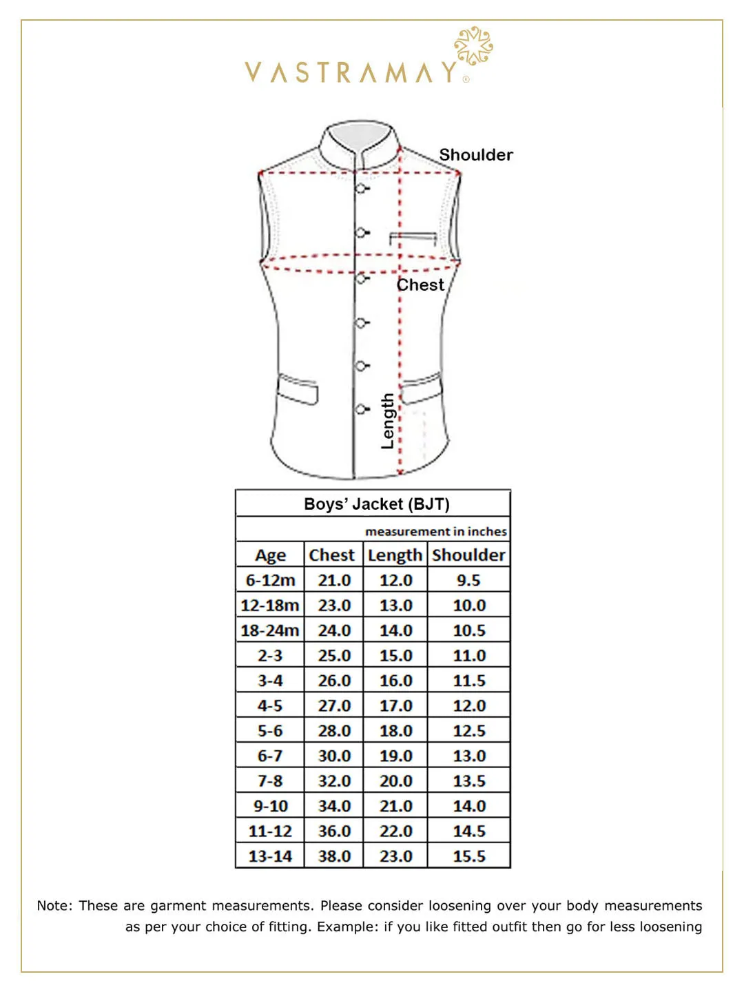 Jashvi Boys' Pink Cotton Silk Blend Nehru Jacket