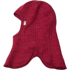 Joha Wool Fuchsia Melange Balaclava 2-Layer