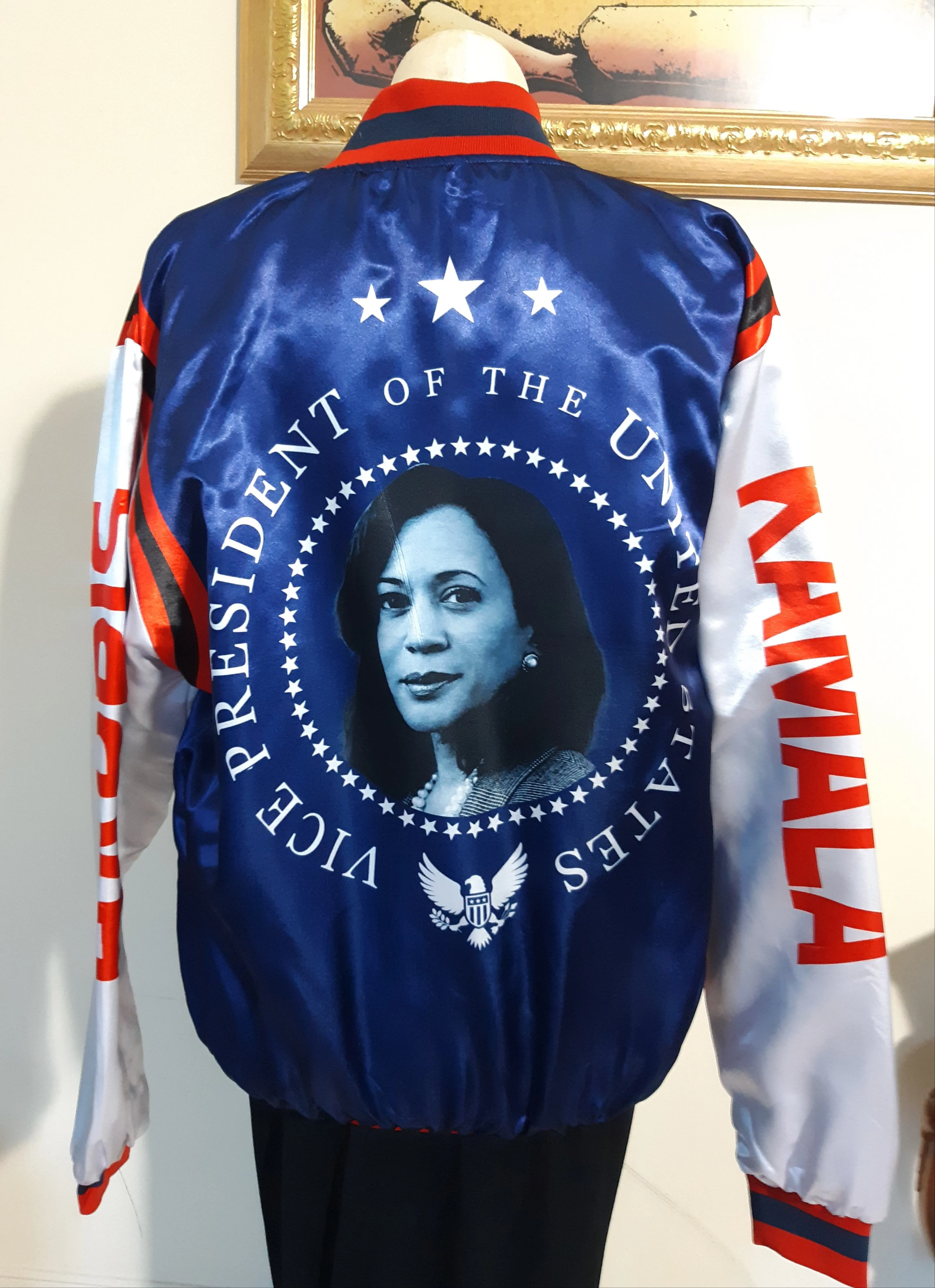 Kamela Harris Varsity Jacket