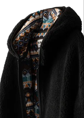 KAVU Women's Cozy Harbor Fleece Jacket Small