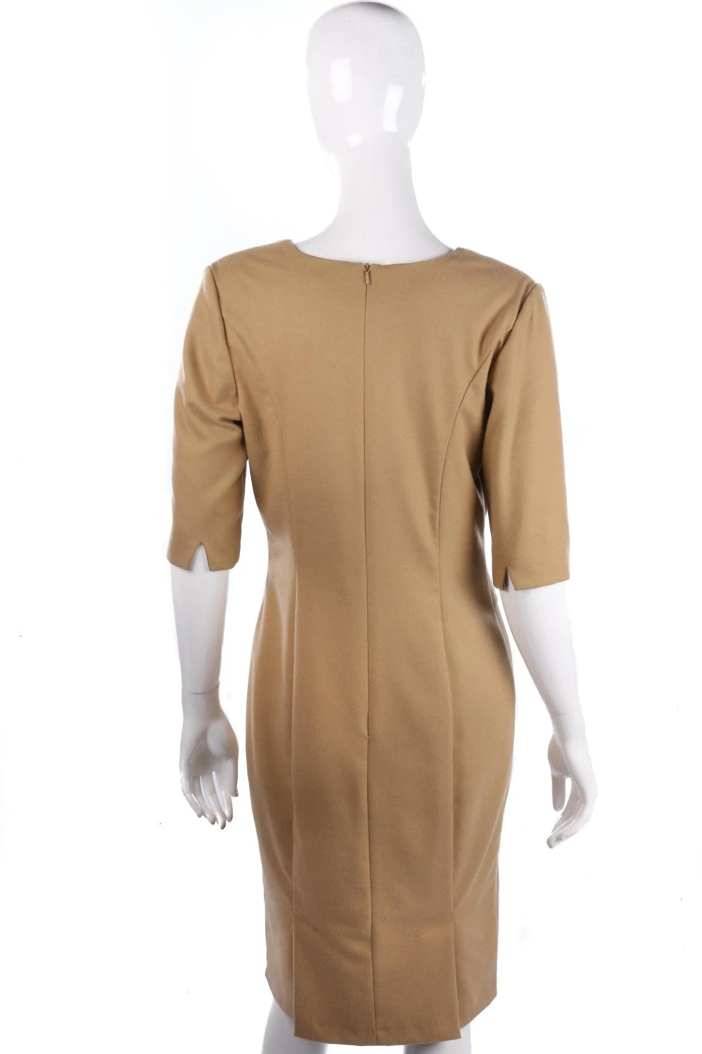 Kenneth Cole Dress Camel Colour UK Size 12