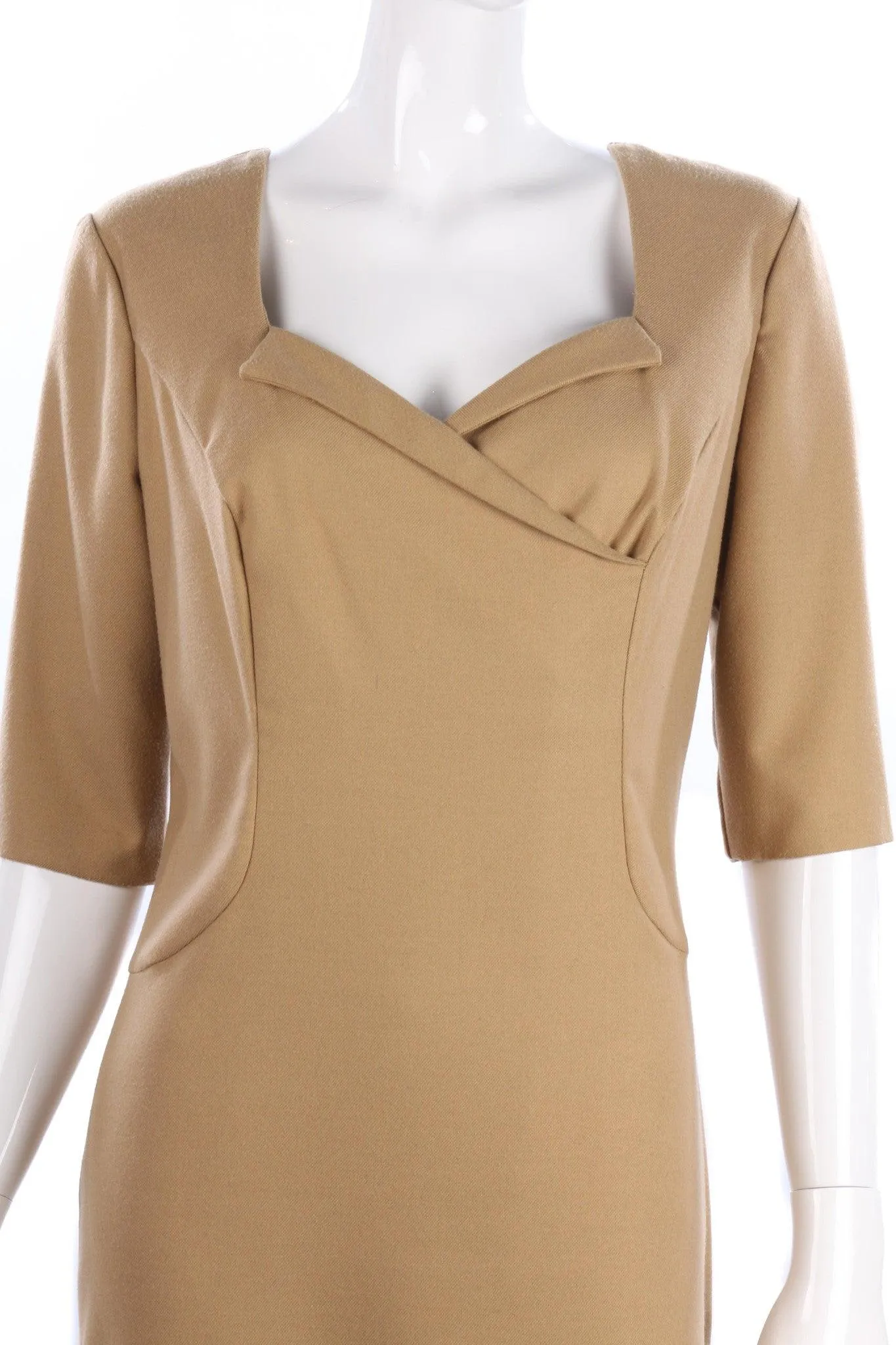 Kenneth Cole Dress Camel Colour UK Size 12