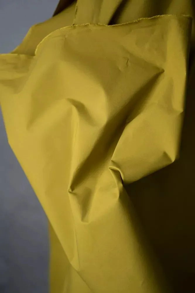 Lime Dry Oilskin - 1/4 Mtr - NZD $18.50