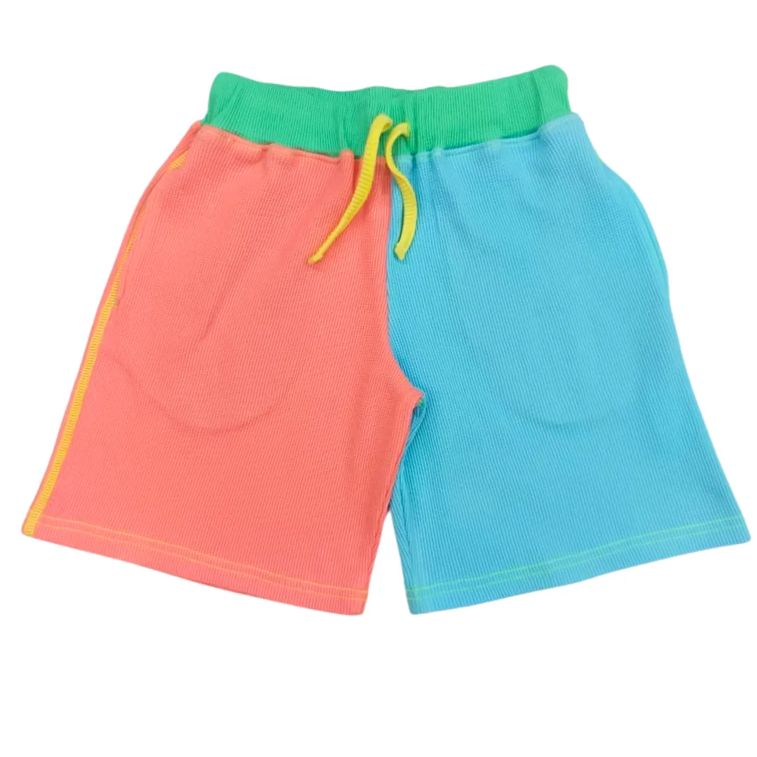 Limited Edition 90’s NEON'S SHORTEE Waffle Cotton Set