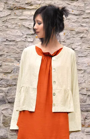 Lola Jacket in Natural Papyrus