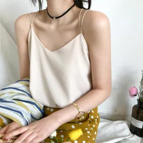 Loose chiffon camisole