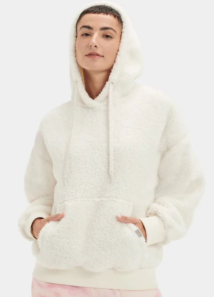 Loyra Sherpa Hoodie in Cream by UGG