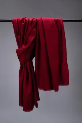 Maroon Pashmina