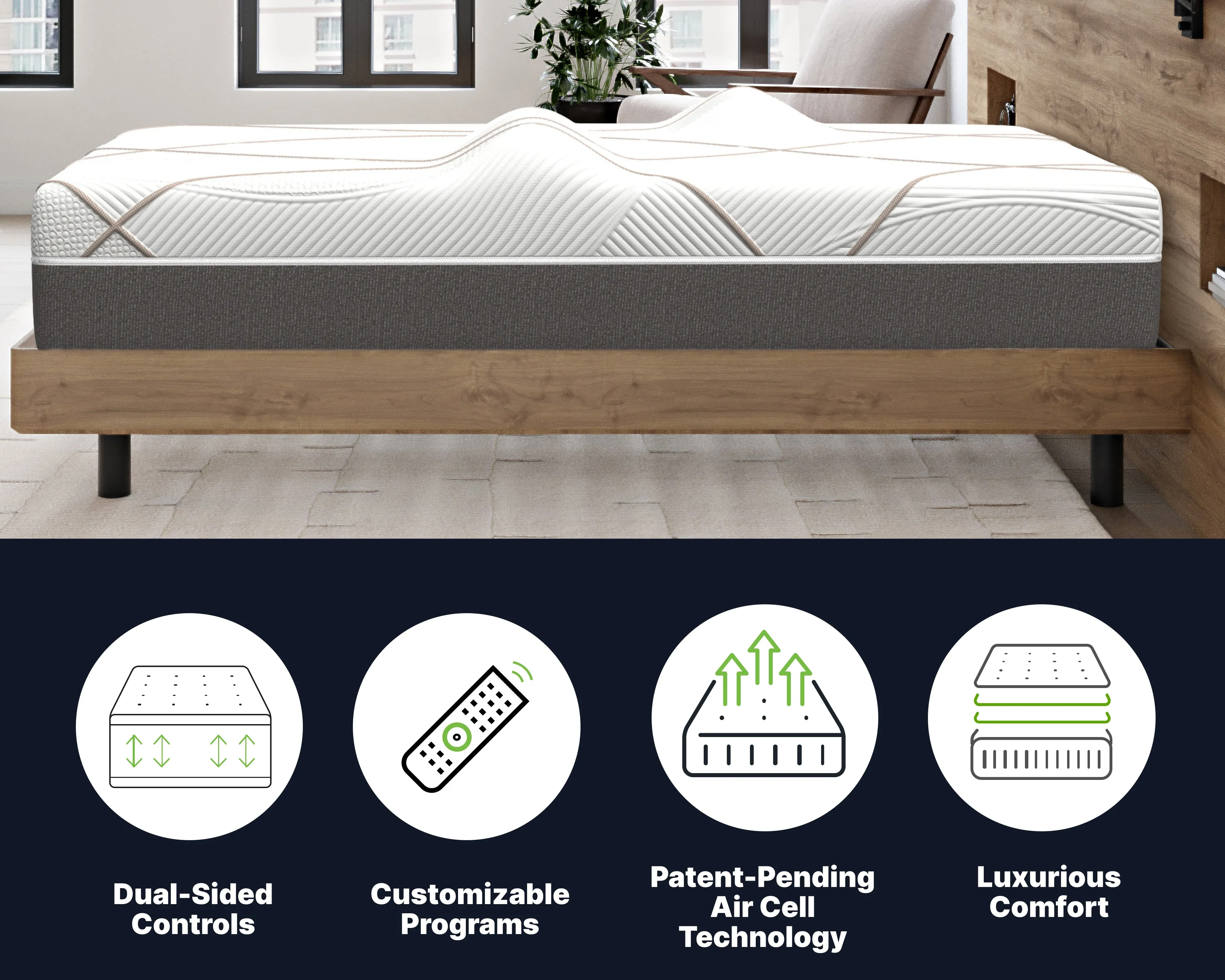 Massage Mattress | GhostBed