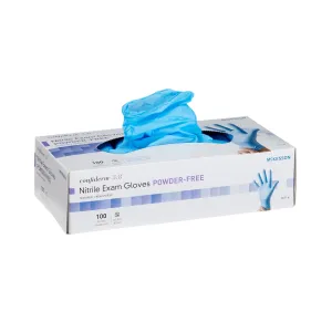 McKesson Confiderm® 3.8 Nitrile Exam Glove, Large, Blue