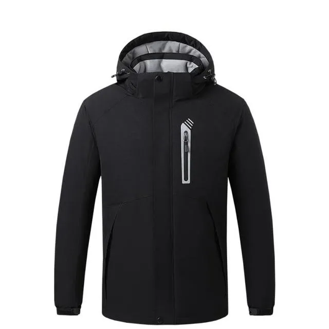 Men and Women's 8 Area Heated Ski Jacket