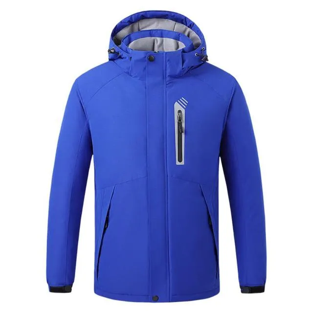 Men and Women's 8 Area Heated Ski Jacket