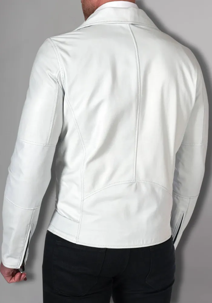 Men White Riverdale Southside Serpents Jacket