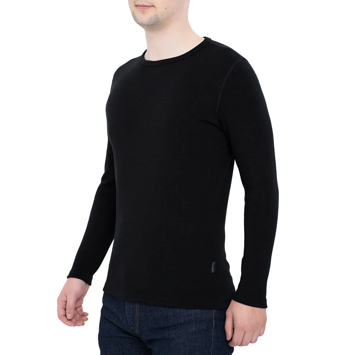 Men's 250 Thermal Long Sleeve Crew Black