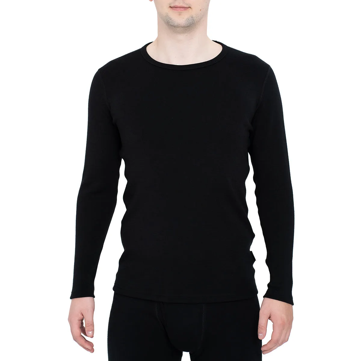 Men's 250 Thermal Long Sleeve Crew Black