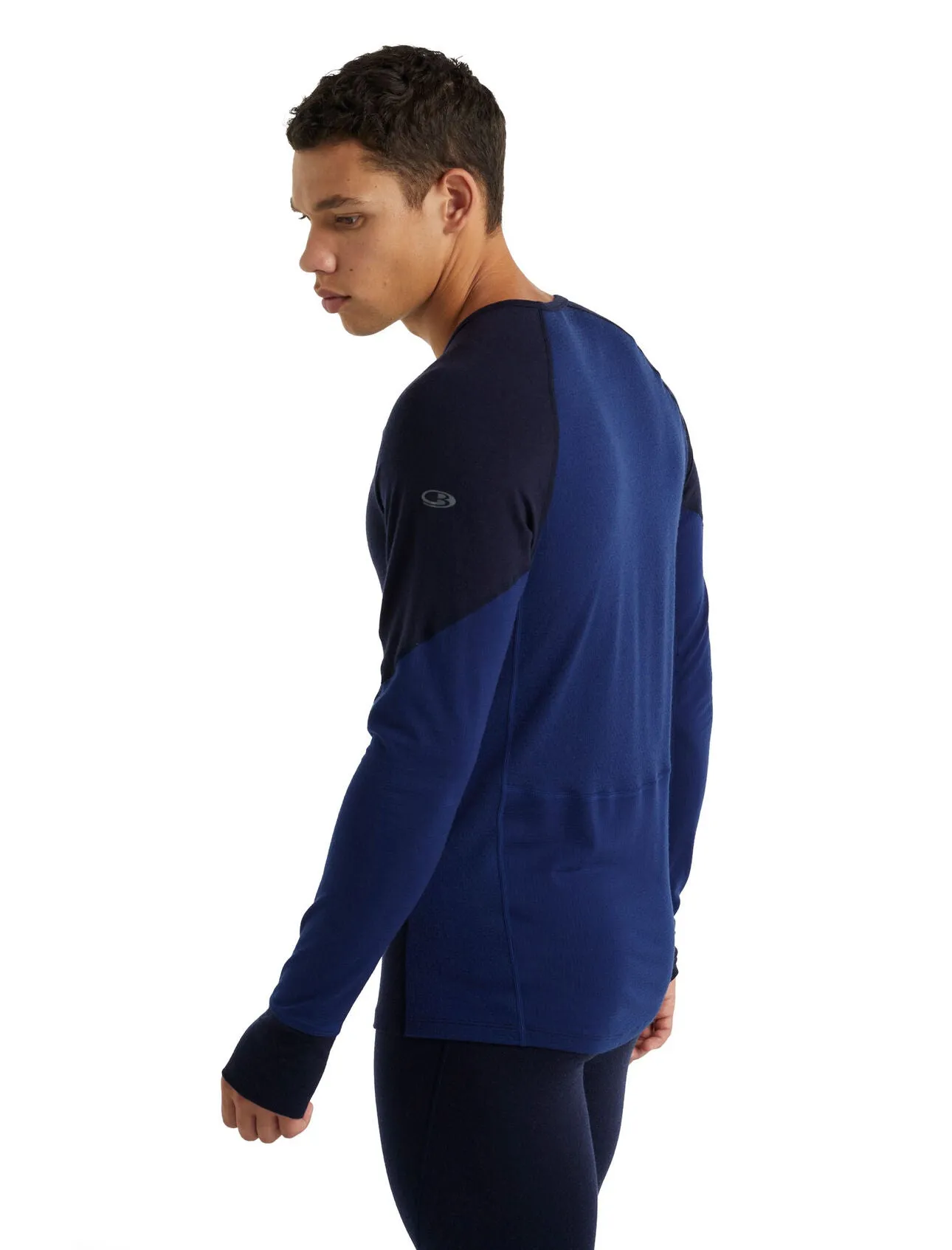 MEN'S 260 ZONE LS HALF ZIP - MIDNIGHT NAVY/ROYAL NAVY