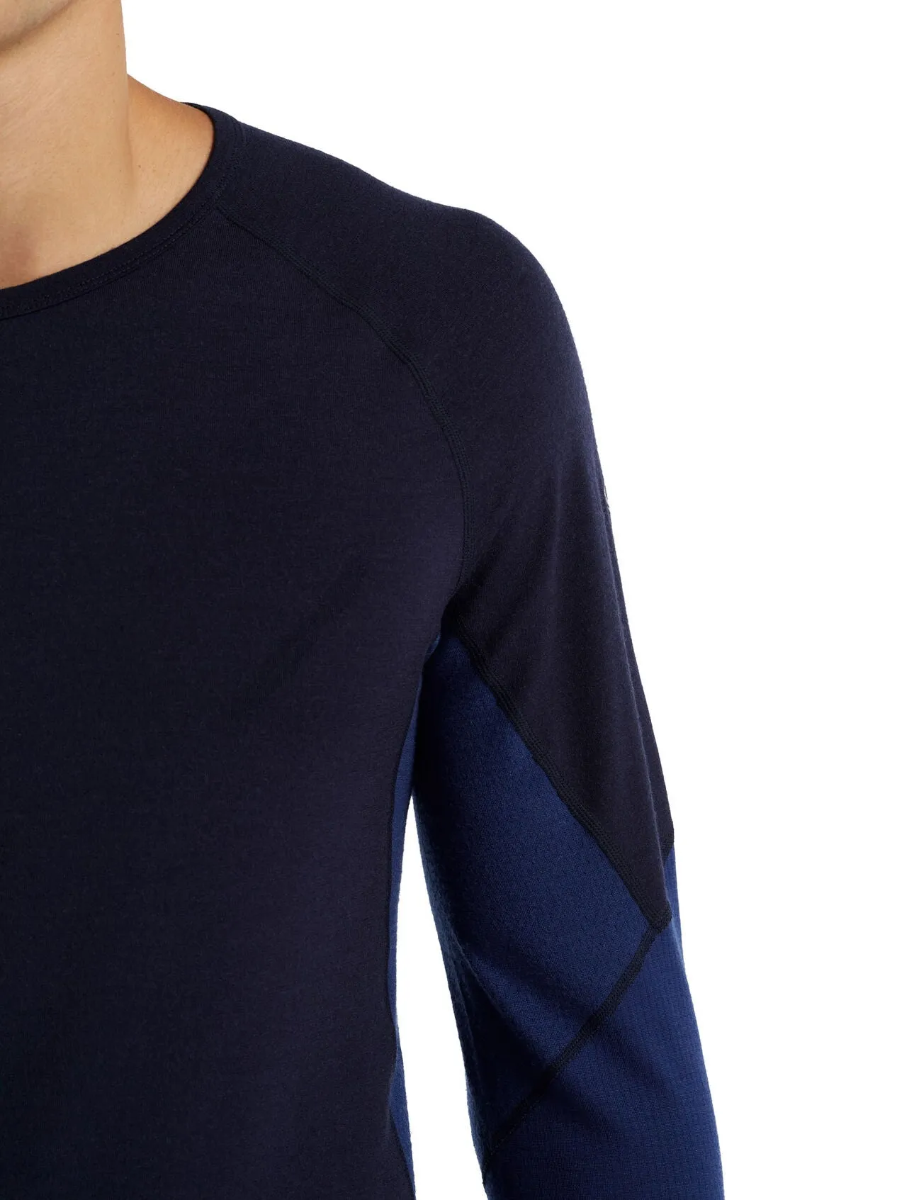 MEN'S 260 ZONE LS HALF ZIP - MIDNIGHT NAVY/ROYAL NAVY