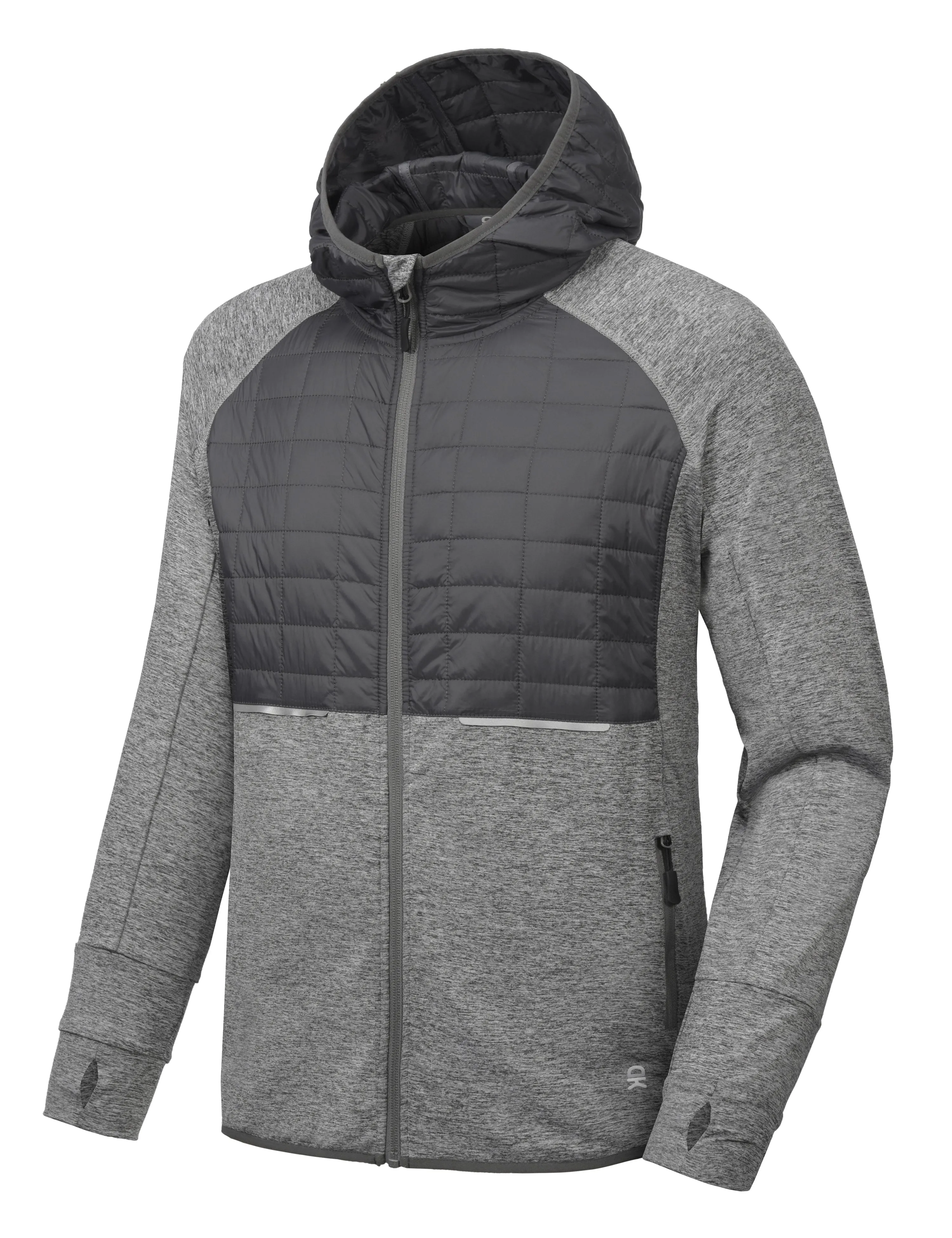 Men's Insulated Running Thermal Hybrid Jacket