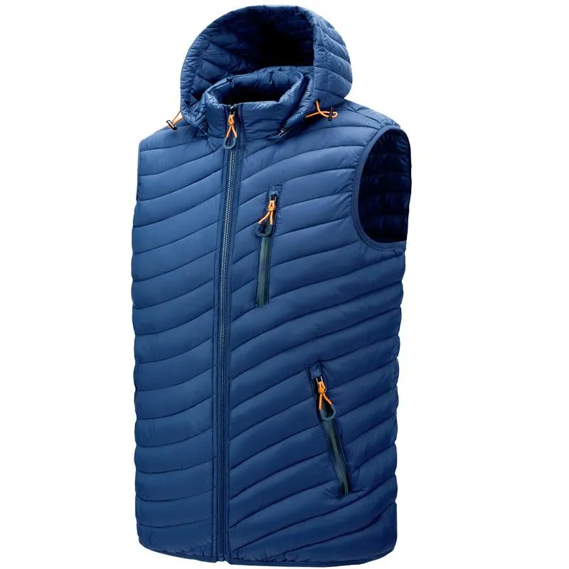 Men's Lightweight Cotton Vest with Hood 64122309L