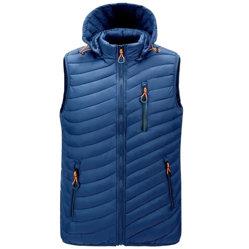 Men's Lightweight Cotton Vest with Hood 64122309L