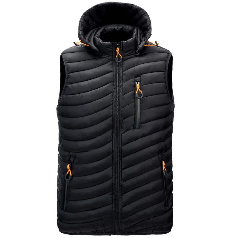 Men's Lightweight Cotton Vest with Hood 64122309L