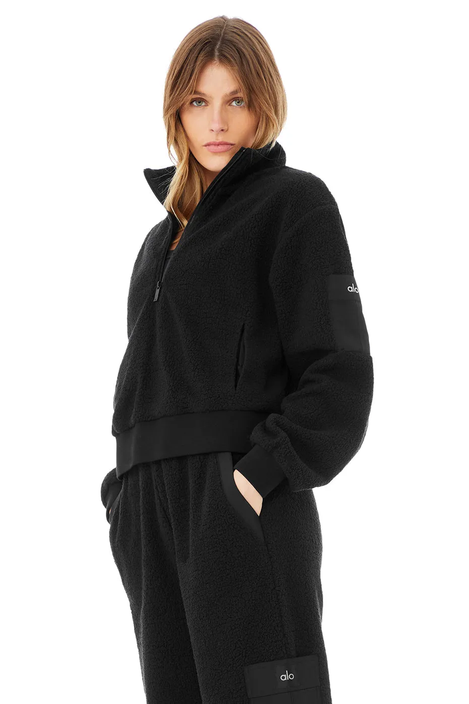 Micro Sherpa Solstice Coverup - Black