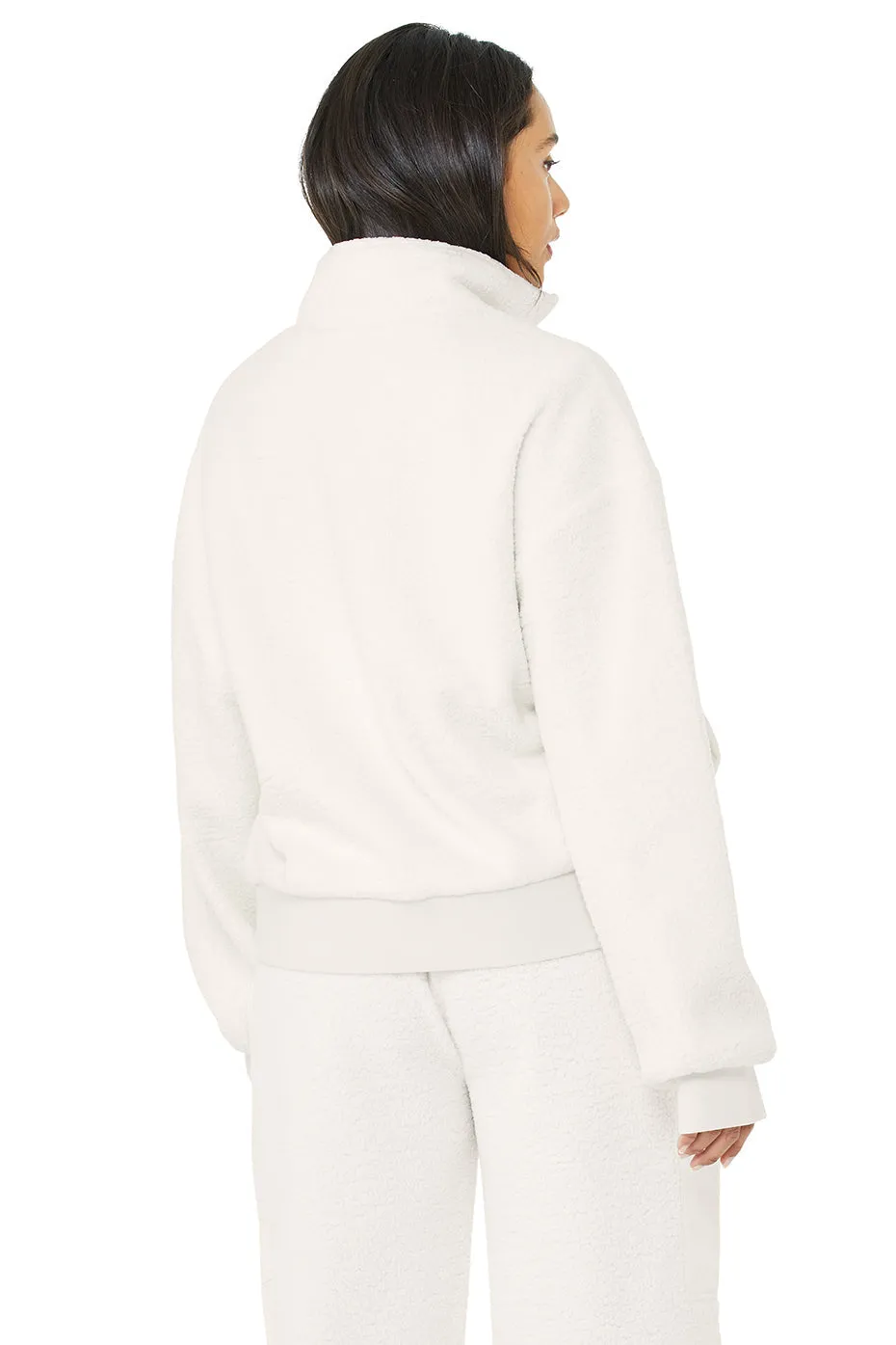 Micro Sherpa Solstice Coverup - Ivory