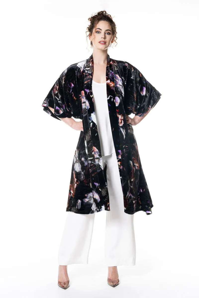 Moonlight Velvet Kimono