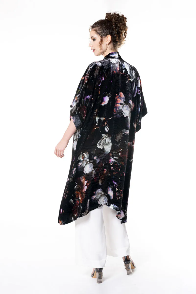 Moonlight Velvet Kimono