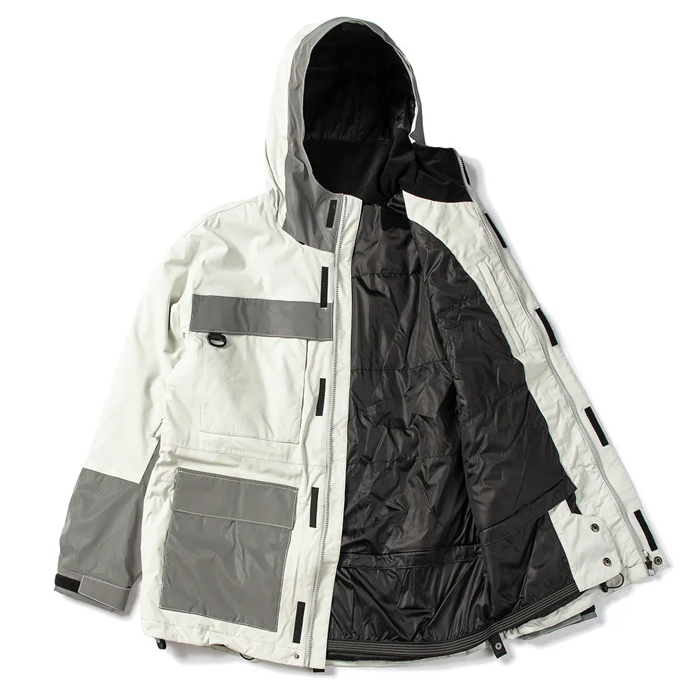 MOUNTAIN POW JACKET LIGHT GRAY