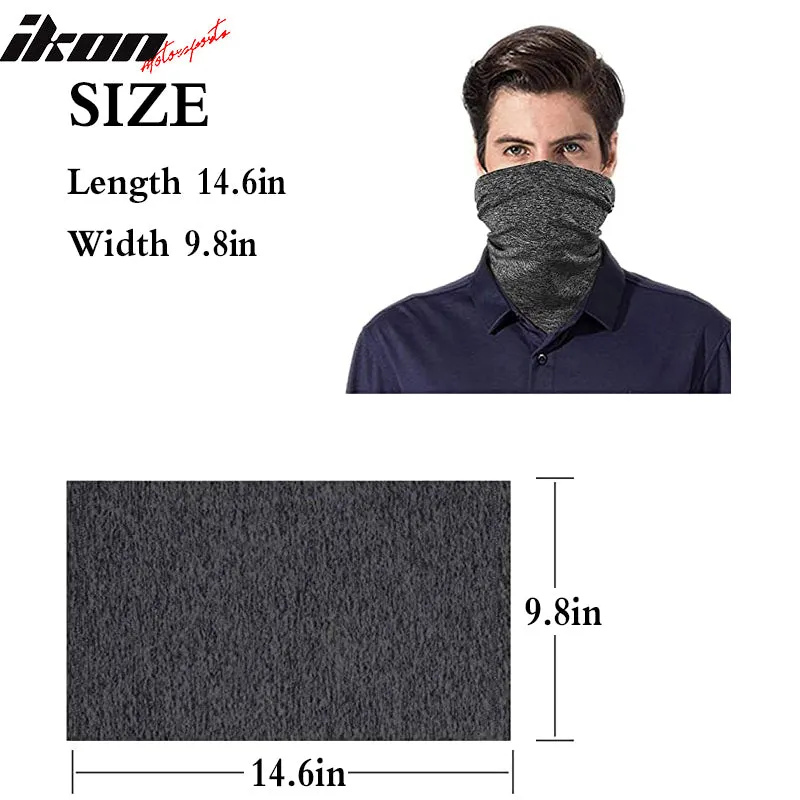 Neck Gaiter Bandana Face Mask Cover Tube Scarf Balaclava Headband