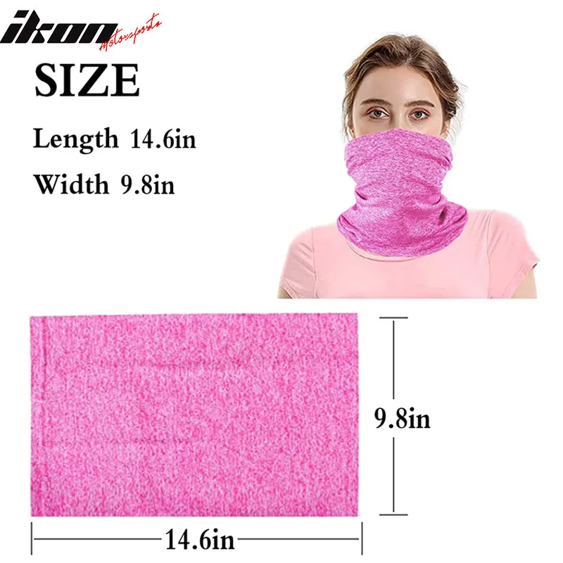 Neck Gaiter Bandana Face Mask Cover Tube Scarf Balaclava Headband