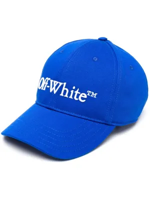 Off White Hats Blue