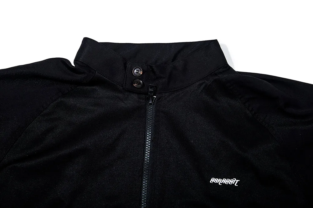 OG LOGO HARRINGTON JACKET BLACK