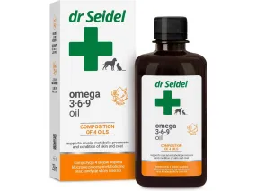 Omega 3-6-9 Oil supports crucial metabolic processes and condition of skin and coat 250 ml