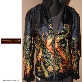 Onyx-Tattoo Reversible Microfiber Jacket