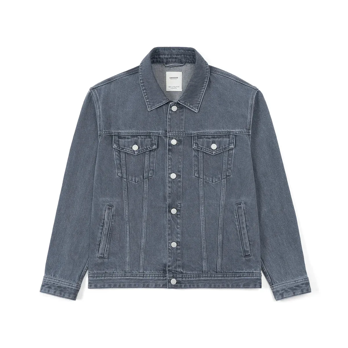 Oversize Denim Jackets Men - Washed Classical Denim Coats