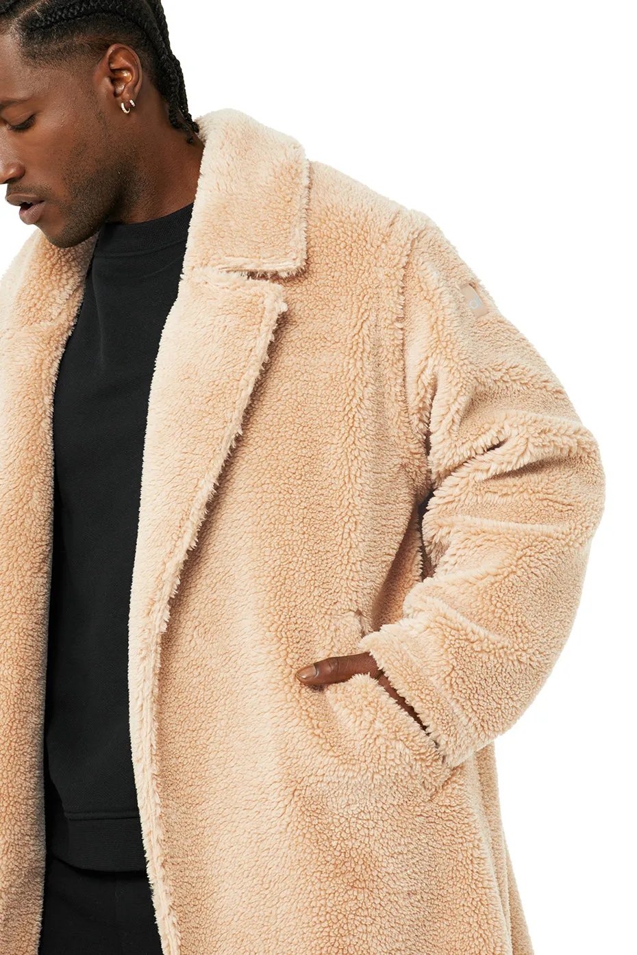 Oversized Sherpa Trench - Camel