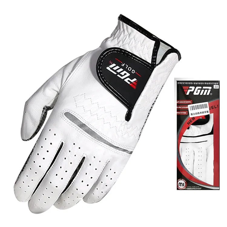 PGM Golf Sheepskin Anti-Slip Single Gloves for Men(Size: 23-Right Hand)