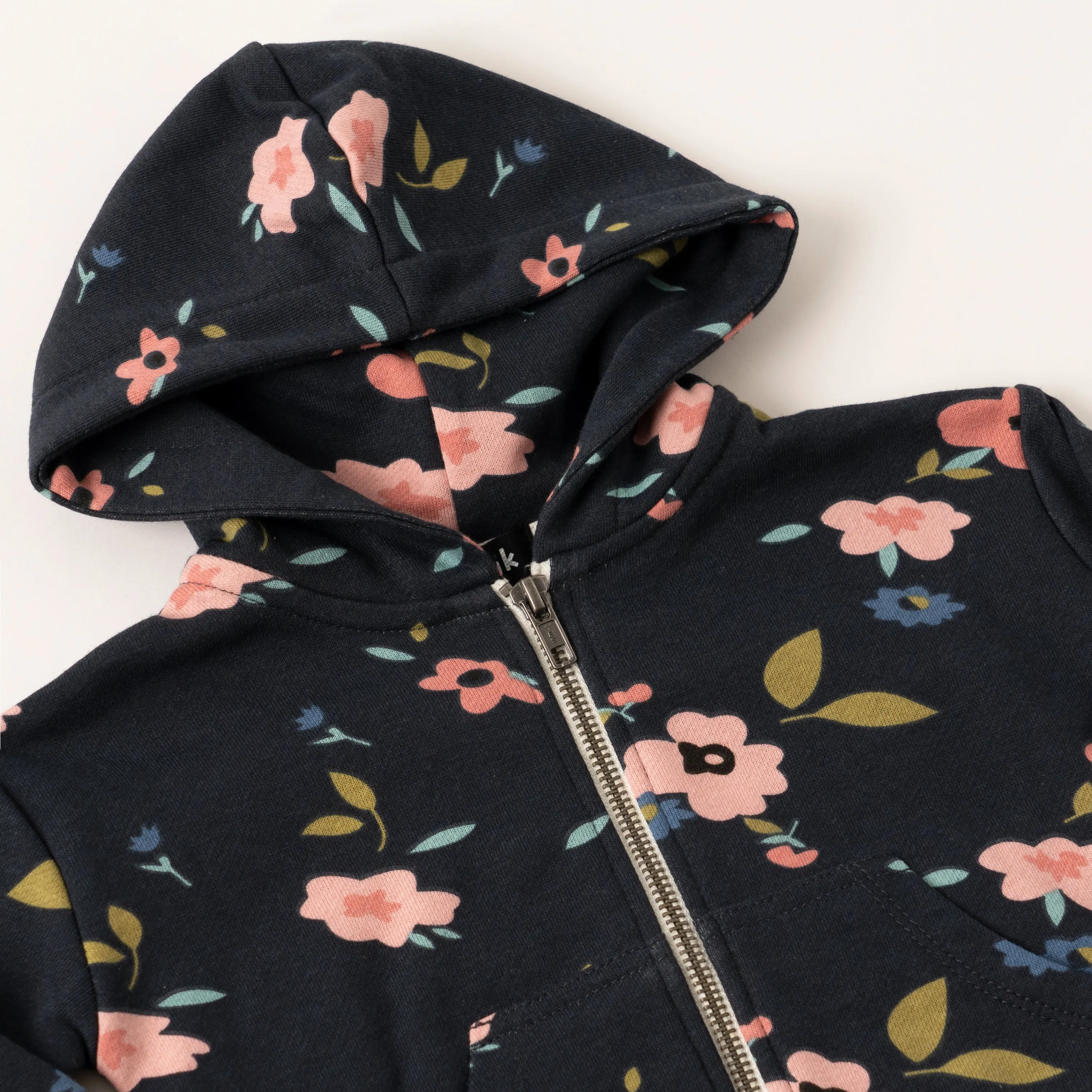 Poppy Floral Zip Cardigan